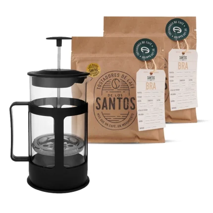 Box café de los Santos prensa Francesa