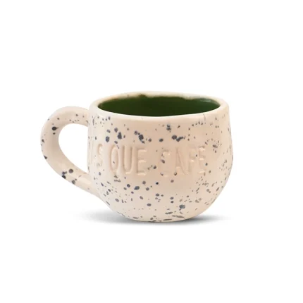 Taza de cerámica artesanal Cafe de los Santos